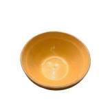 Ceramic Bowls - Tan & Blue (Lot of 2)