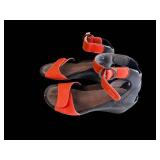 Wolky Red Sandals - Size 38 - Women