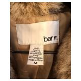 Bar III Faux Fur Coat - Size M