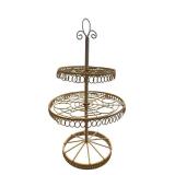 Decorative Eggs - Set of 6 - Blue Floral Pattern & Egg Stand - Made in India