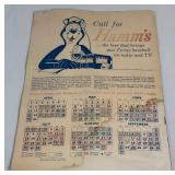 1962 Minnesota Twins Official Program and Scorecard - Vintage Baseball