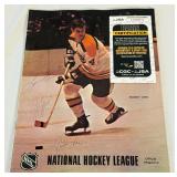 Lou Nanne, Claude Larose, John Miszuk Signed NHL Official Magazine With JSA COA - Vintage Hockey