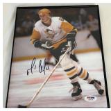Mario Lemieux Signed 8x10" Photot With PSA DNA COA