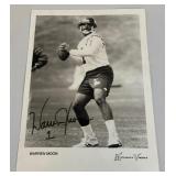 Warren Moon Signed Photo - Minnesota Vikigns Football