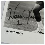 Warren Moon Signed Photo - Minnesota Vikigns Football