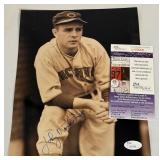 Johnny Vander Meer Signed 8x10" Vintage Baseball Photo With JSA COA