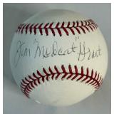 Jim "Mudcat" Grant Signed Rawlings OMLB Selig Baseball - Minnesota Twins