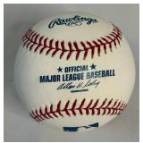 Jim "Mudcat" Grant Signed Rawlings OMLB Selig Baseball - Minnesota Twins