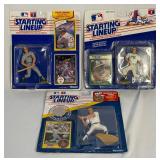 (3) Jose Canseco Starting Lineup Figures 1989, 1990, 1991 Baseball