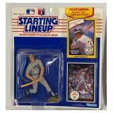 (3) Jose Canseco Starting Lineup Figures 1989, 1990, 1991 Baseball