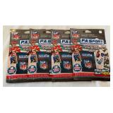 (4) 2025 NFL P.A. Sport Collectible Sport Football Stamps