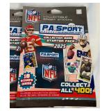 (4) 2025 NFL P.A. Sport Collectible Sport Football Stamps