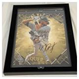 Kris Bryant /50 Signed With MLB and Fanatics COAs 2025 Under Wraps Emanate MLB Collection Numbered 33/50