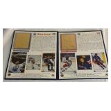 Wayne Gretzky 22kt Gold Rookie and Career Cards Hockey Book Upper Deck by Danbury Mint