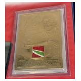 Jeff Gordon 22kt Gold NASCAR Cards Book by Danbury Mint