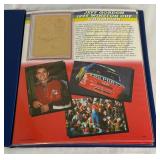 Jeff Gordon 22kt Gold NASCAR Cards Book by Danbury Mint