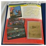 Jeff Gordon 22kt Gold NASCAR Cards Book by Danbury Mint