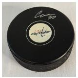 Ilya Samsonov Autographed Washington Capitals Hockey Puck With Fanatics COA