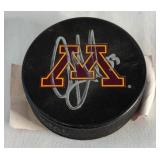 Alex Goligoski Autographed University of Minnesota Hockey Puck