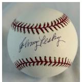Johnny Pesky Autographed Baseball Rawlings OMLB Selig Ball With JSA COA