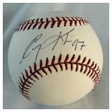 Corey Koskie Autographed Baseball Rawlings OMLB Selig Ball with JSA COA