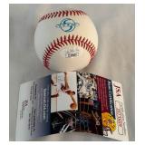 Ed Kranenpool Autographed and Inscribed "1969 World Champs" Baseball With JSA COA