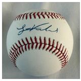Louie Varland Autographed Rawlings OMLB Manfred Jr. Baseball With Fan HQ COA Minnesota Twins