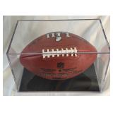 "The Duke" Wilson Super Bowl LIII 2018 NFL Football With Case