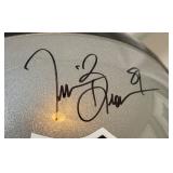 Tim Brown Signed Full Size Football Helmet With JSA COA - Oakland Raiders