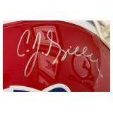 CJ Spiller Signed Full Size Football Helmet with JSA COA - Buffalo Bills