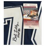 Bob Lilly Signed Jersey With JSA COA Inscribed "HOF 