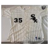 Frank Thomas Signed Baseball Jersey - Russell Athletic Size 48 Chicago White Sox