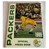 1969 Green Bay Packers Official Press Book Vintage Football