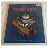 1978 MLB World Series Vintage Official Baseball Program