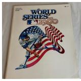 1980 MLB World Series Vintage Official Baseball Program