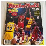 1990-91 Panini Basketball Sticker Album Complete with All 180 Stickers - NEW! w/ Michael Jordan