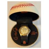 Cal Ripken Jr. Iron man 2131 Consecutive Games Watch With Case