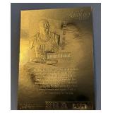 Michael Jordan 1996-97 Fleer Ultra Court Masters 23kt Gold 1997 Basketball Card