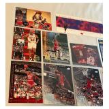 Michael Jordan Large Lot of 13 Oversized and Limited Edition Basketball Cards