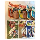 Vintage Baseball and Football Lot of 8 Pin Up Posters