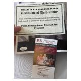 Deion Branch Signed Super Bowl XXXIX Official Program w/ JSA COA  - Super Bowl MVP New England Patriots Football