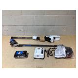 HART 40V Supercharge Brushless 15" Carbon Fiber Shaft String Trimmer Kit - Attachment Capable (1) 4 Ah Battery (1) Charger