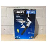 HART 40V 120 MPH at 450 CFM Cordless Axial Leaf Blower Kit, (1) 4.0Ah Lithium-Ion Battery (1) Charger