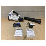 HART 40V 120 MPH at 450 CFM Cordless Axial Leaf Blower Kit, (1) 4.0Ah Lithium-Ion Battery (1) Charger