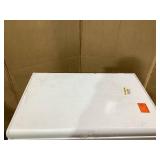 Vissani 7 cu. ft. Manual Defrost Chest Freezer with LED Light Type in White Model: DCM7QWBWW (Slightly Used, Minor Transit Damage, See Photos)