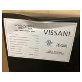 Vissani 7.1 cu. ft. Manual Defrost Convertible Upright Freezer in Stainless Steel Look, Garage Ready Model # MDUFC7SS4 (Missing 1 Leg, Minor Transit Damage)