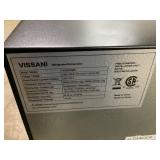 Vissani 2.6 Cu. Ft. Mini Refrigerator in Black, ENERGY STAR Model # HVAR26GBE (Used, Minor Transit Damage)