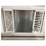 Vissani 7.0 cu. ft. Manual Defrost Chest Freezer with LED Light in White, Garage Ready Model # HMCF7W5 (Used, Minor Transit Damage)
