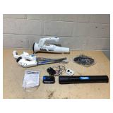 HART 20V 10" String Trimmer & Bazooka Blower Combo Kit (1) 2 AH Battery (1) Charger