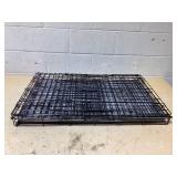 Boots & Barkley Wire Collapsible Dog Crate - L - Black